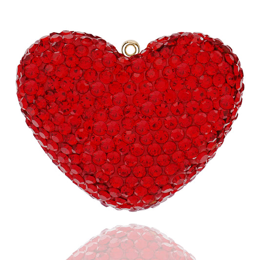 Heart shaped crystal accessories, rhinestone jewelry, clothing accessories, DIY accessories, diamond inlaid accessories, gifts, marriage proposal, love