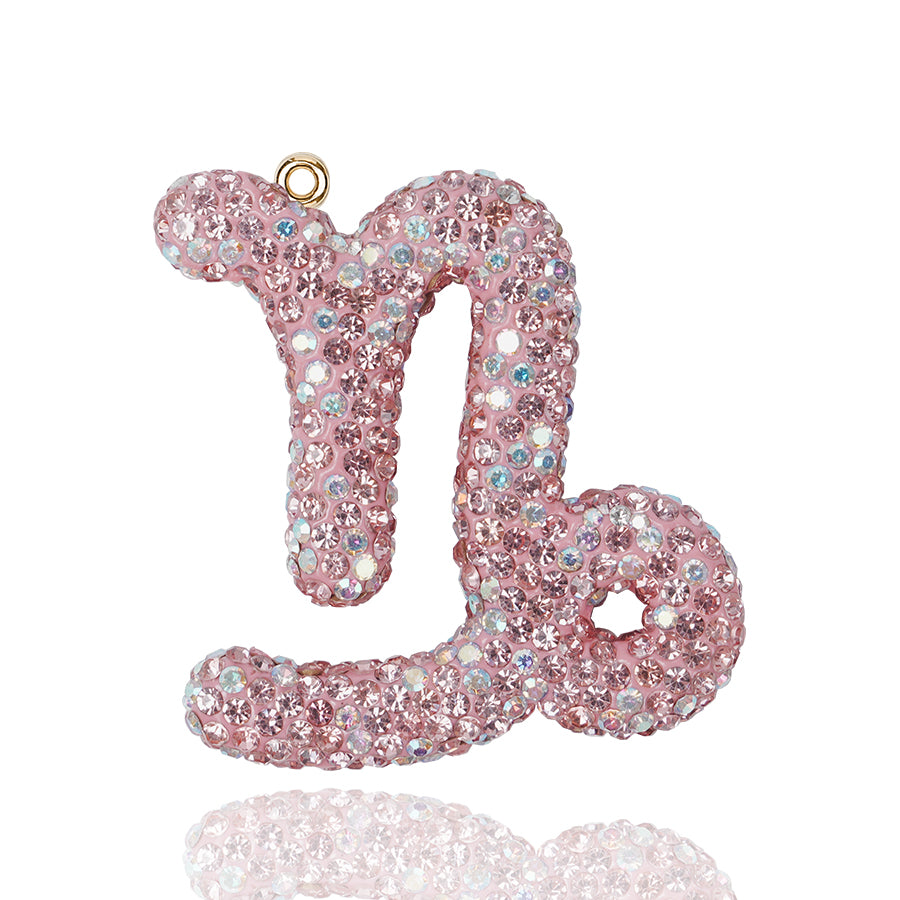 Constellation 12 Pink Water Diamond Constellation Accessories Exquisite Three Dimensional Diamond Set Accessories DIY Decorative Crystal Accessories Water Diamond