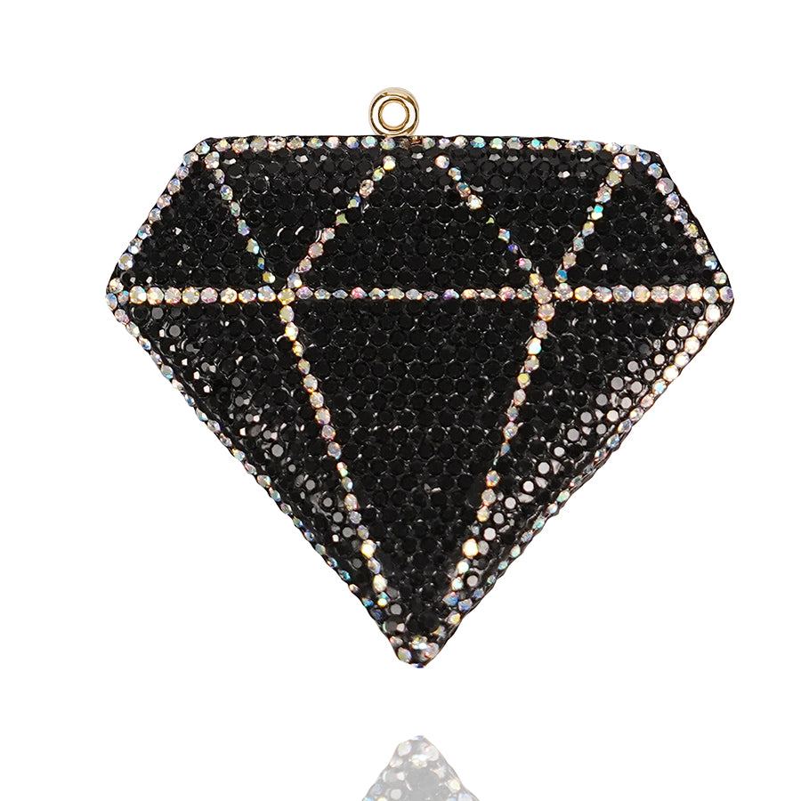Diamond crystal accessories, exquisite three-dimensional diamond setting, diamond shaped accessories, clothing accessories, three-dimensional diamonds