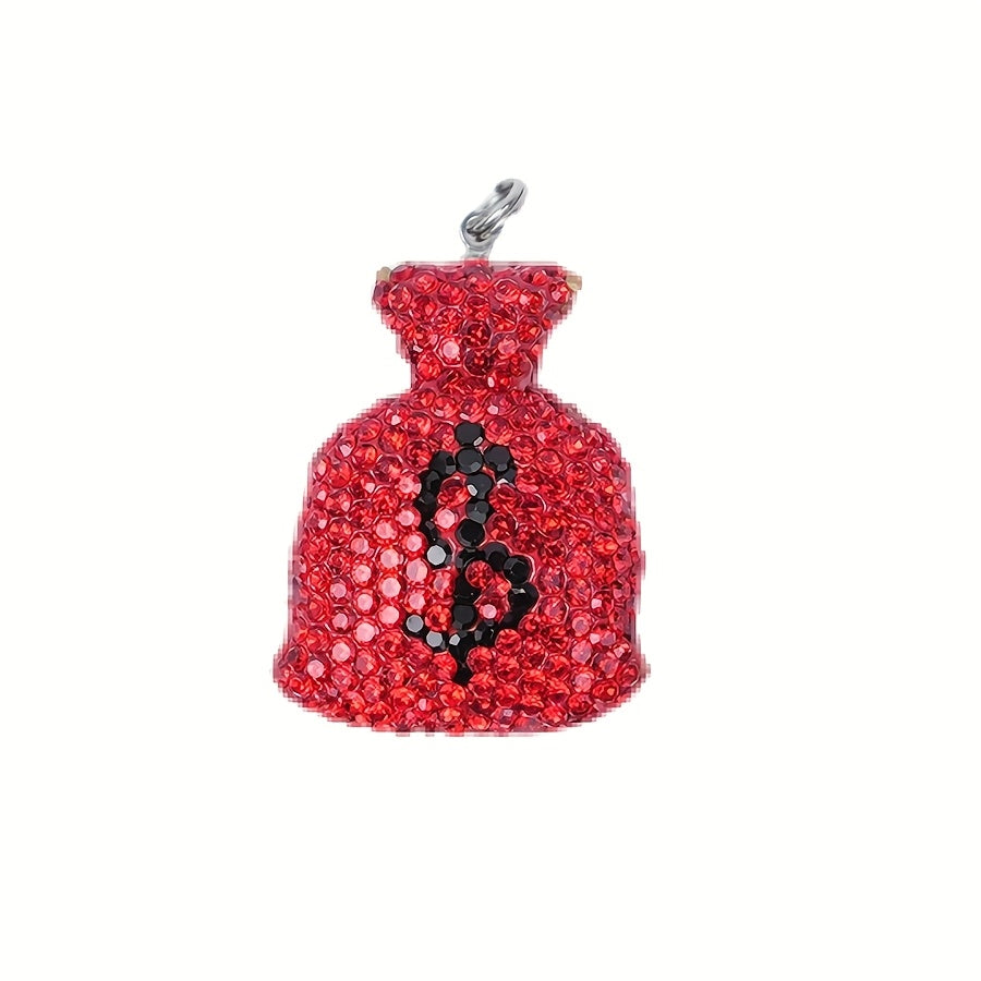 Accessories DIY Money Bag Accessories Exquisite Water Diamond Mini Money Bag Shape Accessories Jewelry Accessories Exquisite