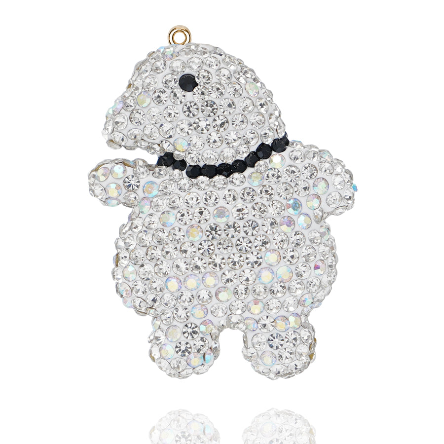 Cute Duck Accessories Crystal Roast Goose Shape Personalized Creative New Crystal Accessories Clothing Accessories