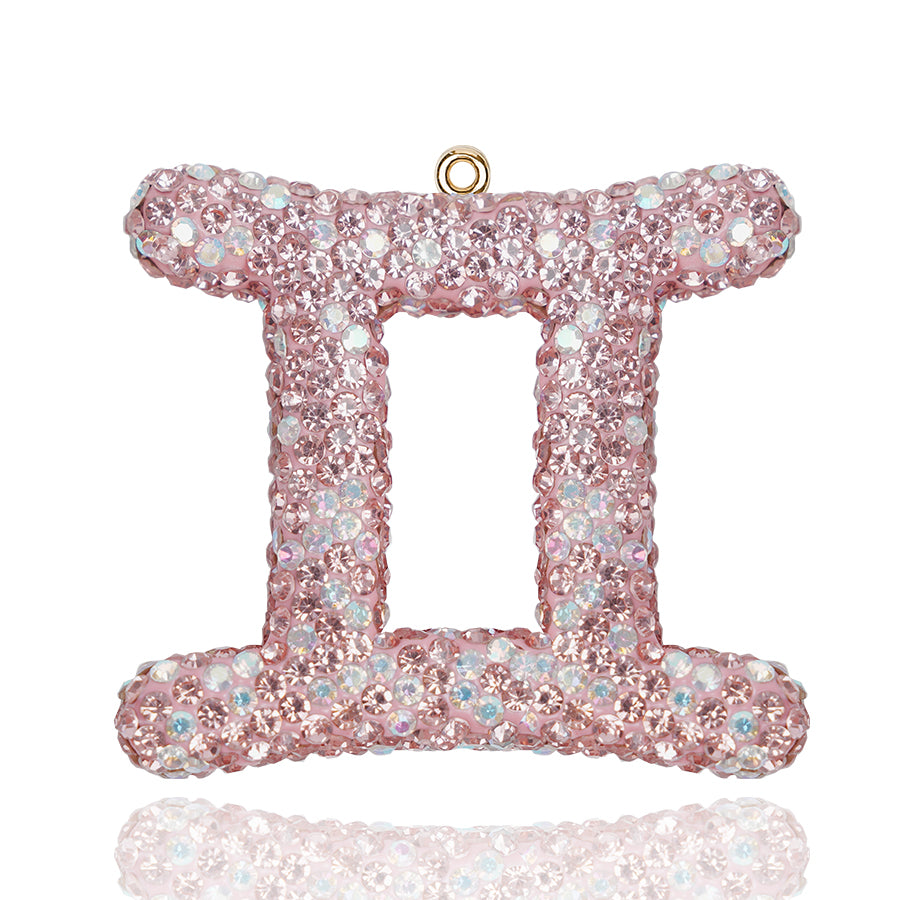 Constellation 12 Pink Water Diamond Constellation Accessories Exquisite Three Dimensional Diamond Set Accessories DIY Decorative Crystal Accessories Water Diamond