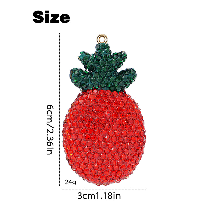 Creative crystals, multifunctional decorations, DIY fun fruit shaped accessories, pineapple and pineapple accessories