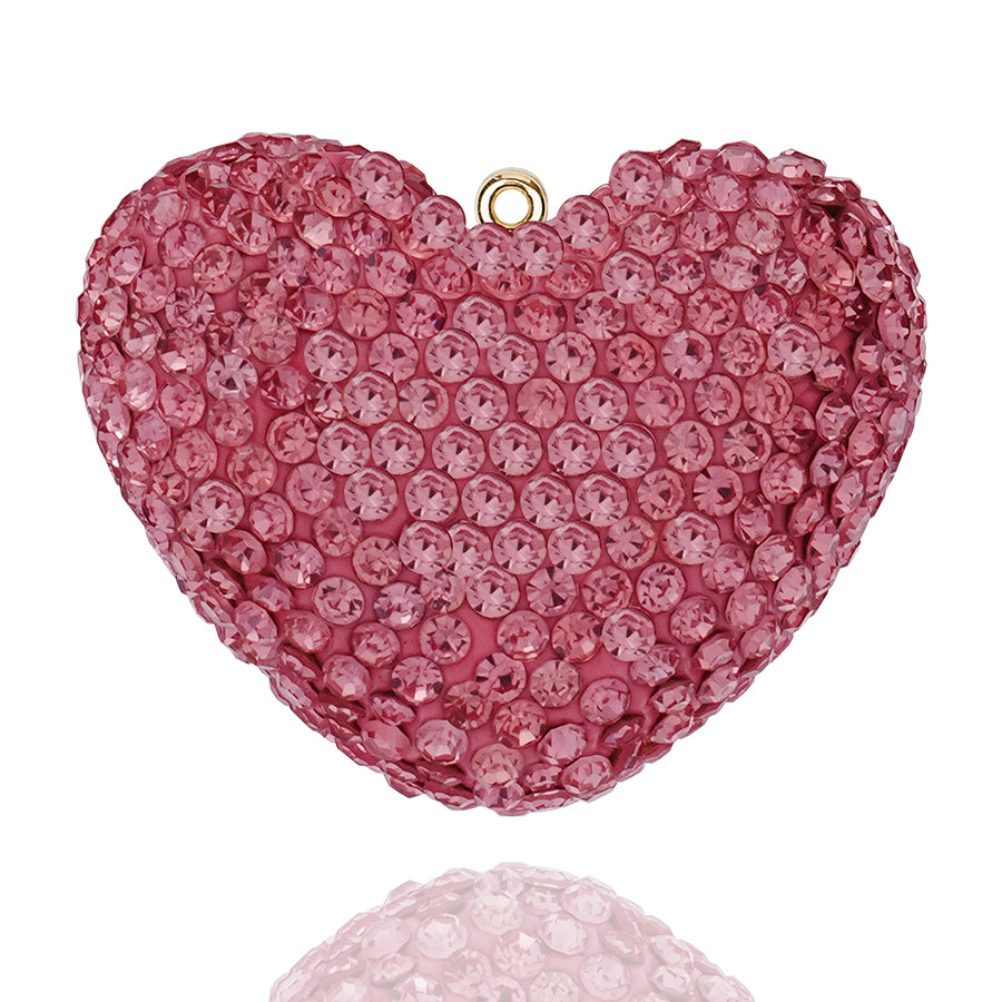 Heart shaped crystal accessories, rhinestone jewelry, clothing accessories, DIY accessories, diamond inlaid accessories, gifts, marriage proposal, love