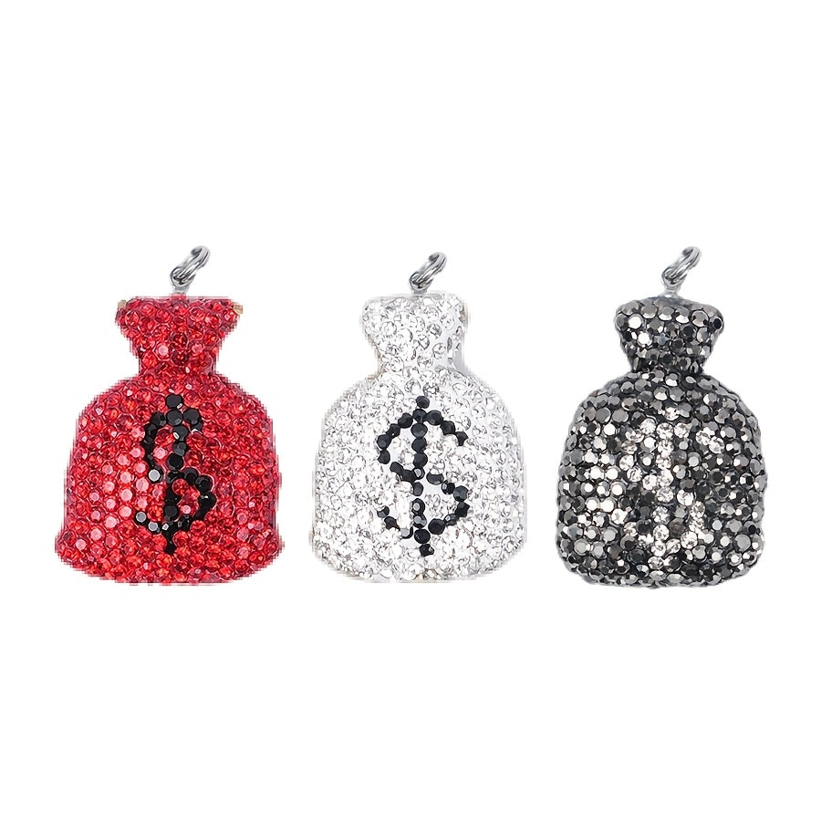 Accessories DIY Money Bag Accessories Exquisite Water Diamond Mini Money Bag Shape Accessories Jewelry Accessories Exquisite