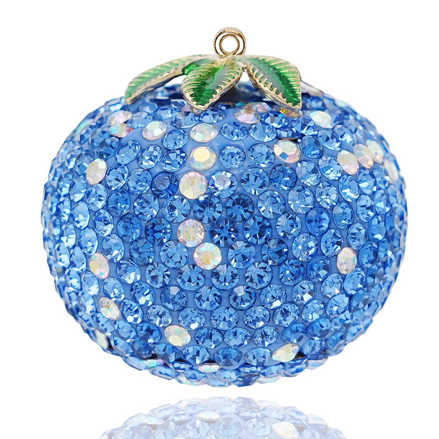 Crystal tomatoes, persimmons, fruit shaped jewelry, handmade DIY with rhinestones, decorative accessories materials, new high-end diamond jewelry DIY accessories