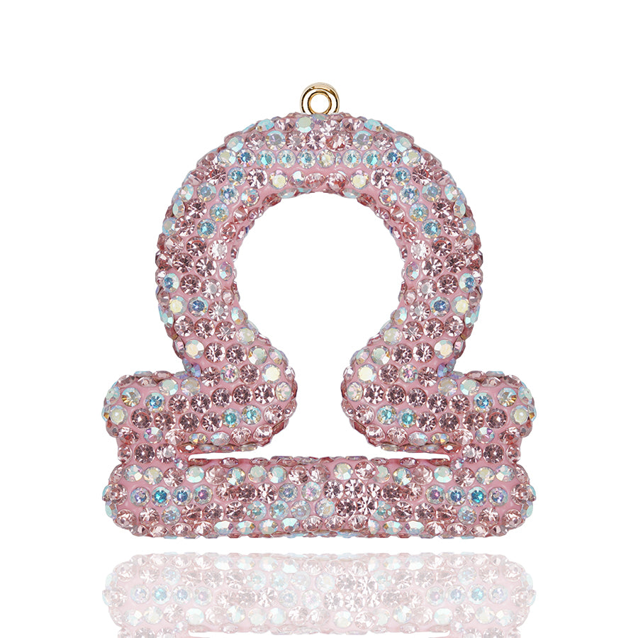 Constellation 12 Pink Water Diamond Constellation Accessories Exquisite Three Dimensional Diamond Set Accessories DIY Decorative Crystal Accessories Water Diamond