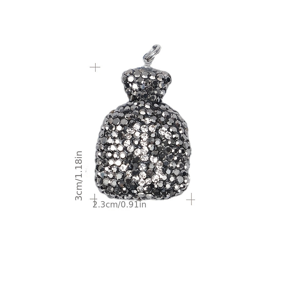 Accessories DIY Money Bag Accessories Exquisite Water Diamond Mini Money Bag Shape Accessories Jewelry Accessories Exquisite