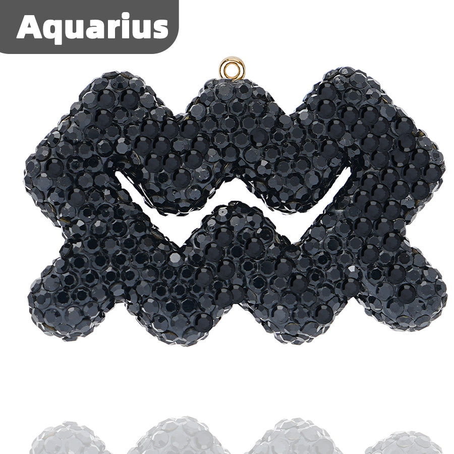 Constellation symbols, lucky charms, crystal accessories, DIIY mirror ornaments, keychains, birthday gifts, souvenirs or unboxing gifts, meet the needs of decoration, gifting and other scenarios, with wide practicality, emotional and commemorative value