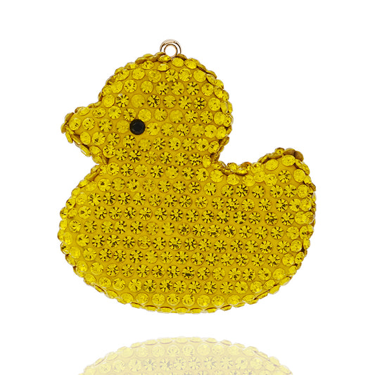 Crystal Duck Accessories Jewelry Full Diamond Exquisite Little Duck Accessories DIY Diamond Set Jewelry