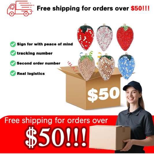 Accessories Strawberry Accessories Clothing Accessories Crystal DIY Creative Personalized New Fruit Accessories
