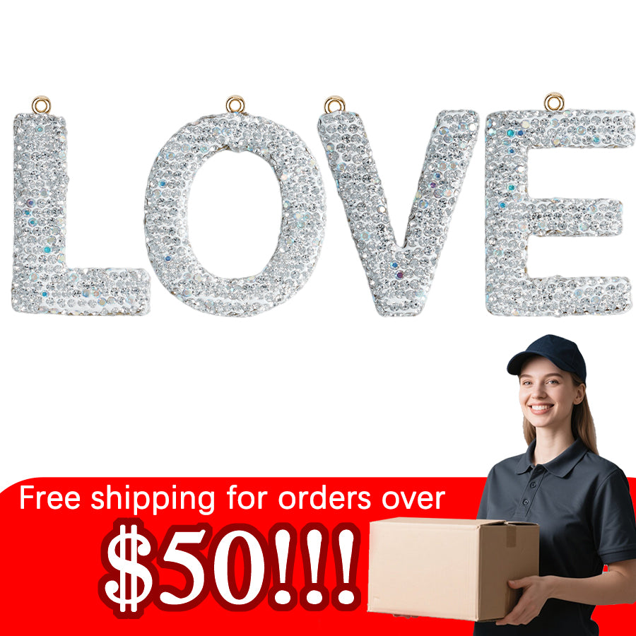 26 letter accessories elegant crystal letter accessories rhinestones exquisite accessories decoration
