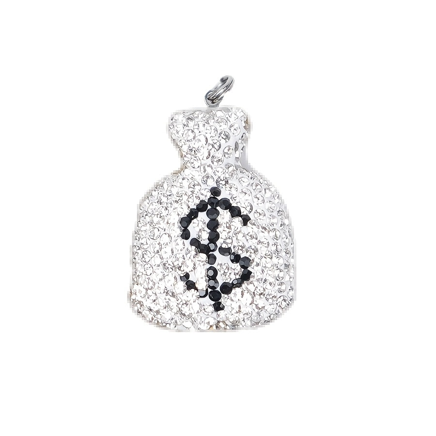 Accessories DIY Money Bag Accessories Exquisite Water Diamond Mini Money Bag Shape Accessories Jewelry Accessories Exquisite