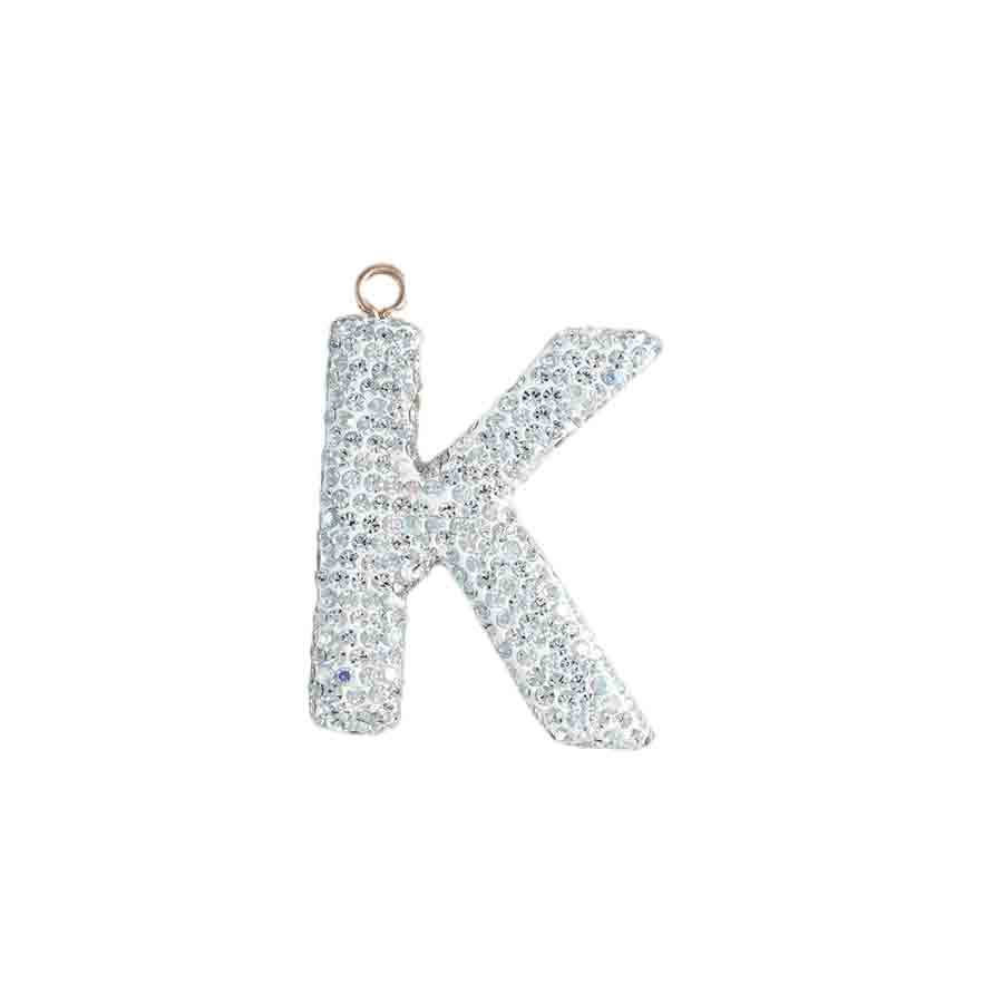 26 letter accessories elegant crystal letter accessories rhinestones exquisite accessories decoration