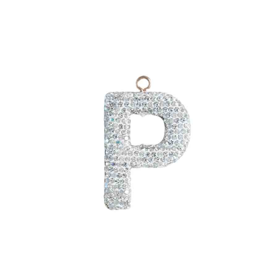 26 letter accessories elegant crystal letter accessories rhinestones exquisite accessories decoration