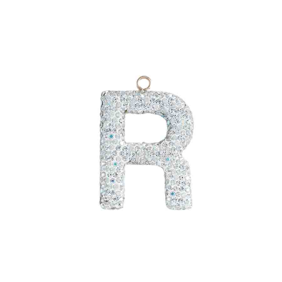 26 letter accessories elegant crystal letter accessories rhinestones exquisite accessories decoration