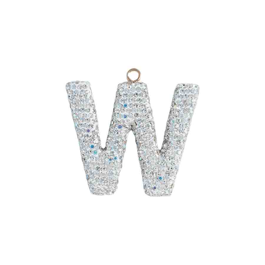 26 letter accessories elegant crystal letter accessories rhinestones exquisite accessories decoration
