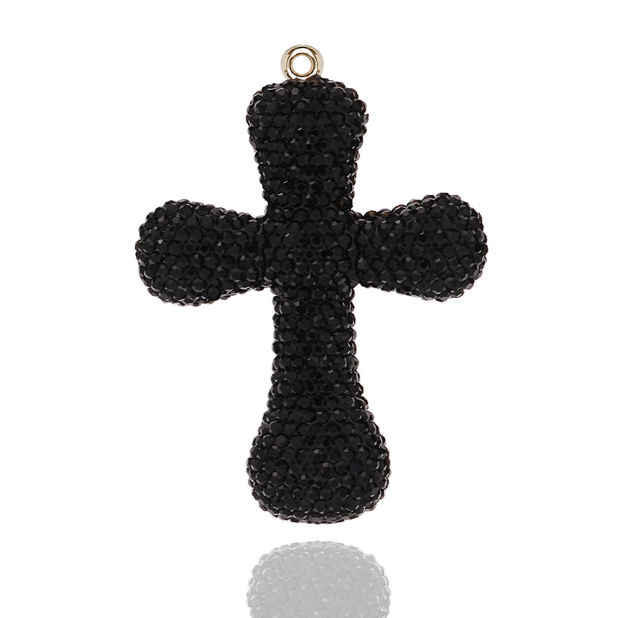 Lucky Talisman Cross Exquisite 3D Diamond Cross Accessories Clothing Accessories Crystal Accessories Decoration