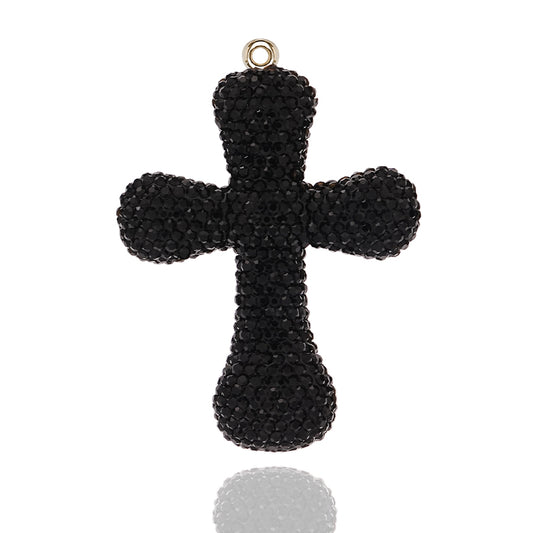 Lucky Talisman Cross Exquisite 3D Diamond Cross Accessories Clothing Accessories Crystal Accessories Decoration