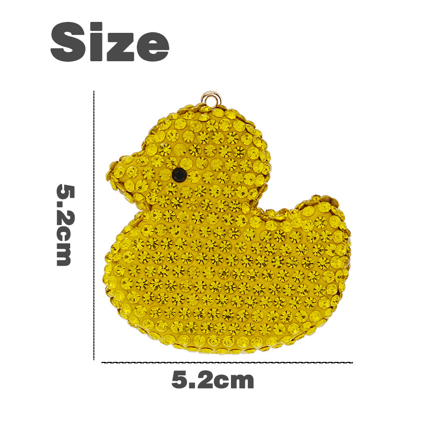 Crystal Duck Accessories Jewelry Full Diamond Exquisite Little Duck Accessories DIY Diamond Set Jewelry
