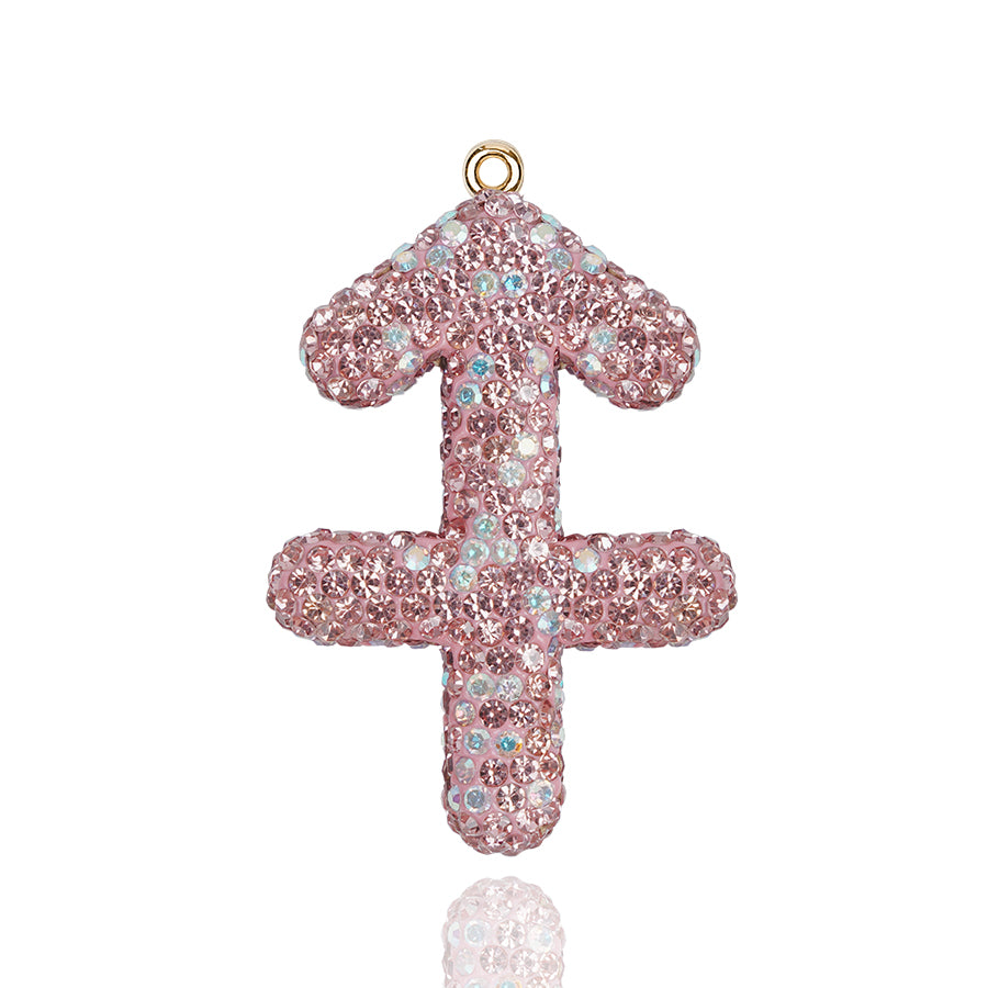 Constellation 12 Pink Water Diamond Constellation Accessories Exquisite Three Dimensional Diamond Set Accessories DIY Decorative Crystal Accessories Water Diamond