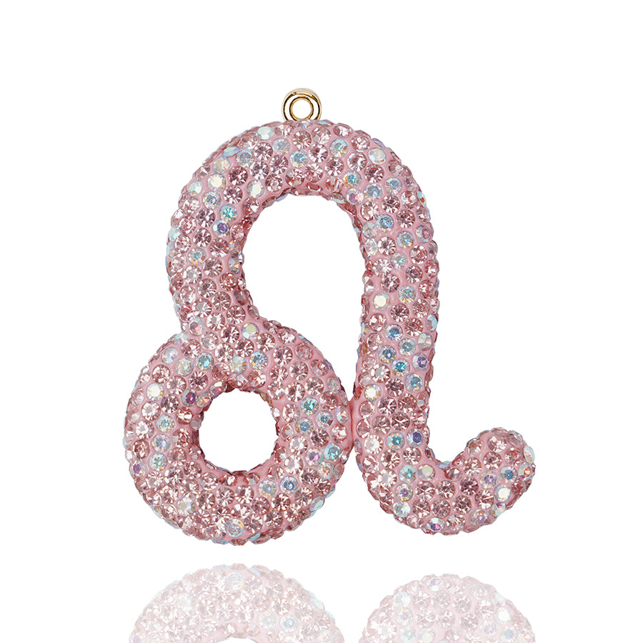 Constellation 12 Pink Water Diamond Constellation Accessories Exquisite Three Dimensional Diamond Set Accessories DIY Decorative Crystal Accessories Water Diamond
