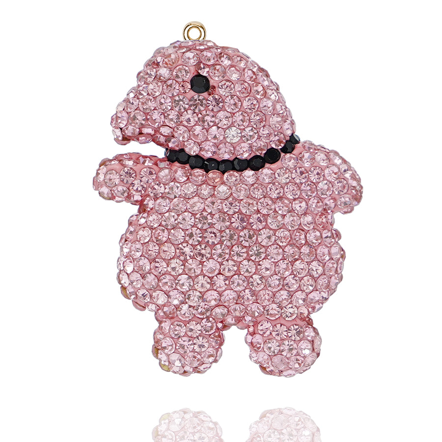 Cute Duck Accessories Crystal Roast Goose Shape Personalized Creative New Crystal Accessories Clothing Accessories
