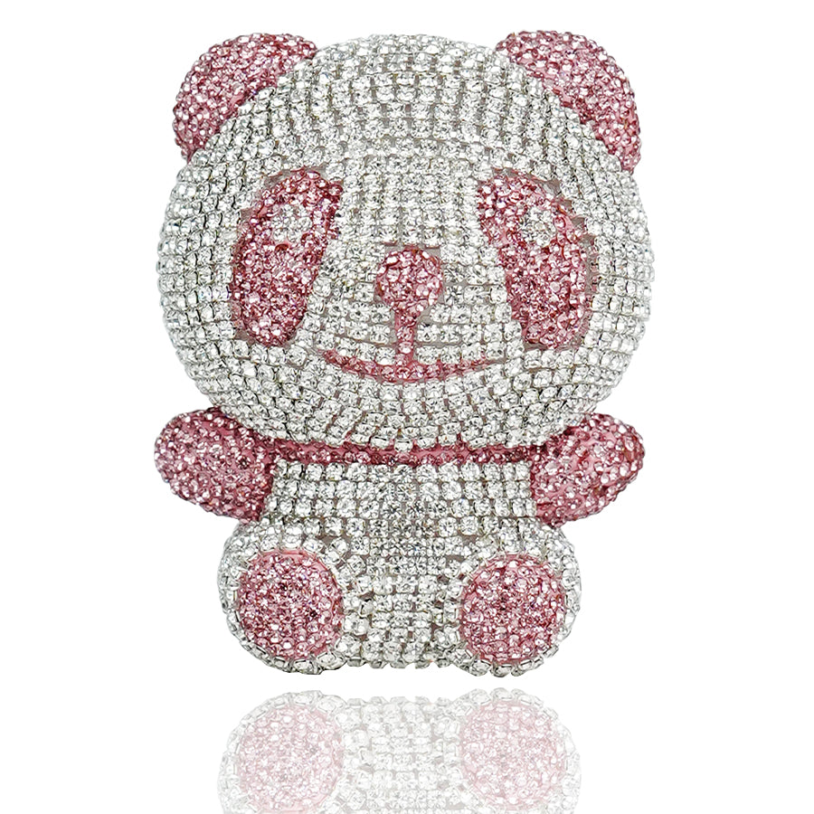 Panda crystal rhinestone jewelry, sparkling personalized crystal simulation, DIY bookshelf accessories, office accessories, suitable for dining table accessories, suitable as friends' birthday gifts, holiday gifts, commemorative gifts, birthdays